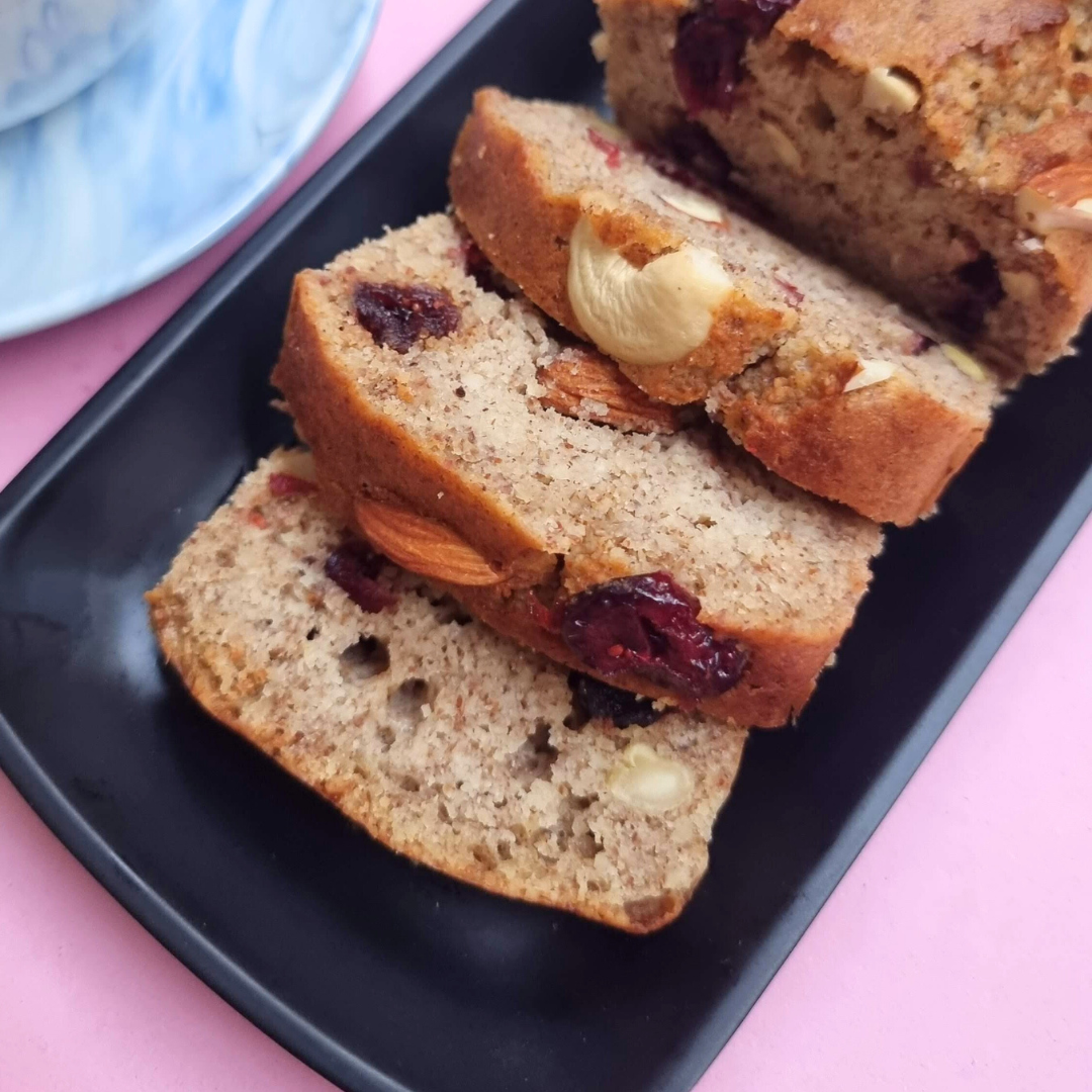 Almond Berry Cake - Christmas Cake