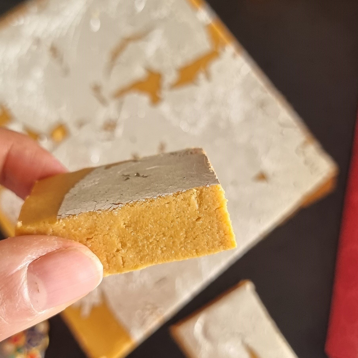 Kaju Kesar Barfi