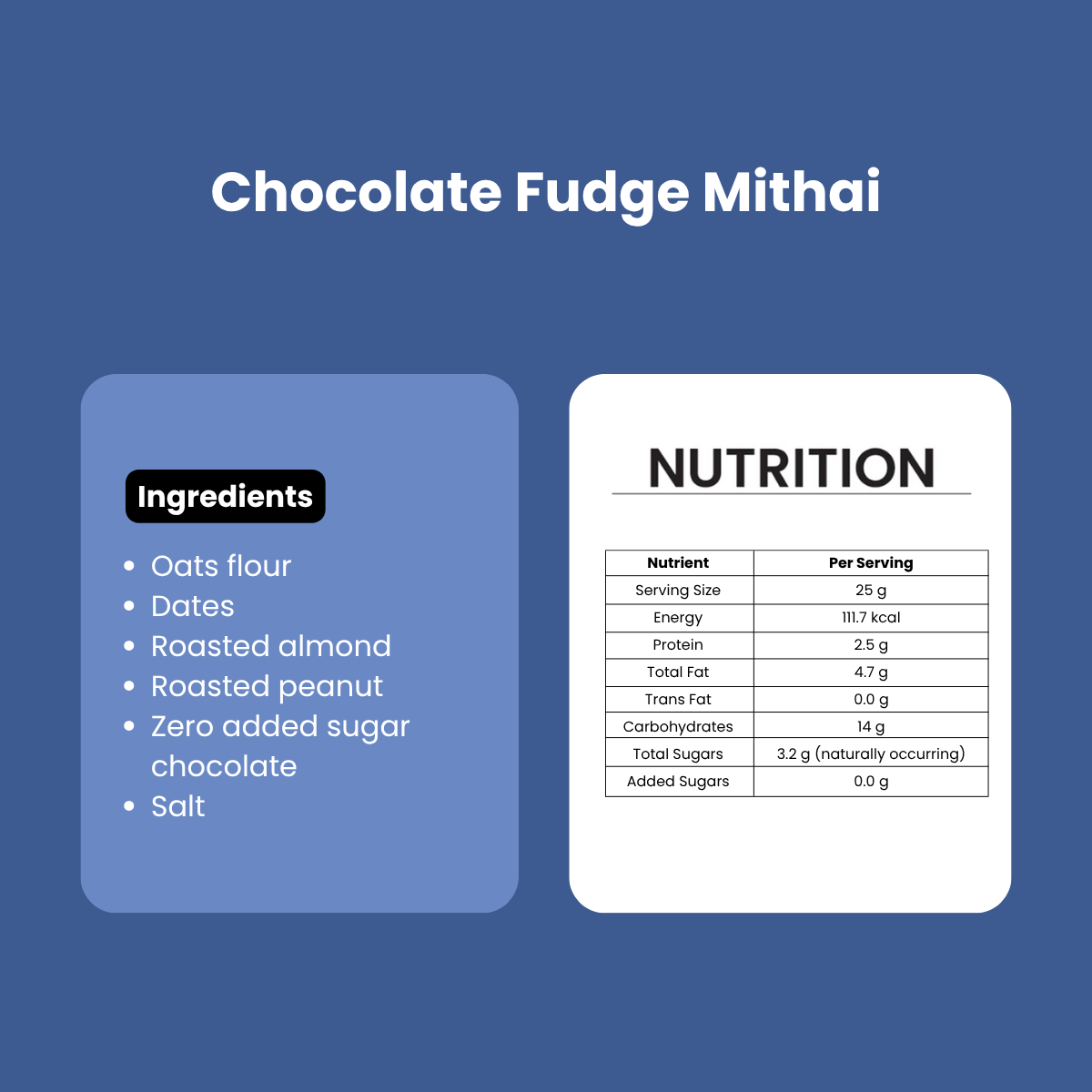 Zero Sugar Date-Sweetened Healthy Mithai Box