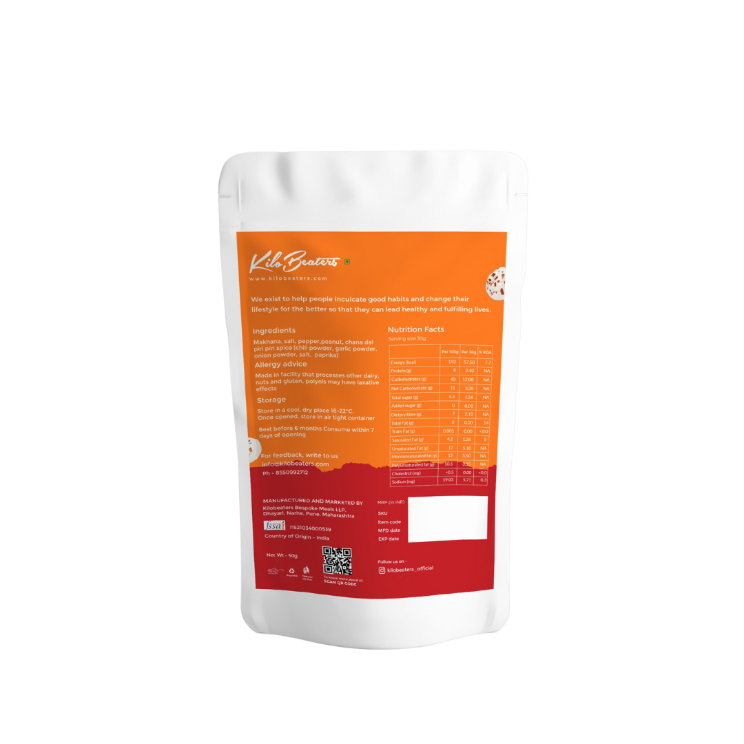 Makhana Chips Piri Piri 50g