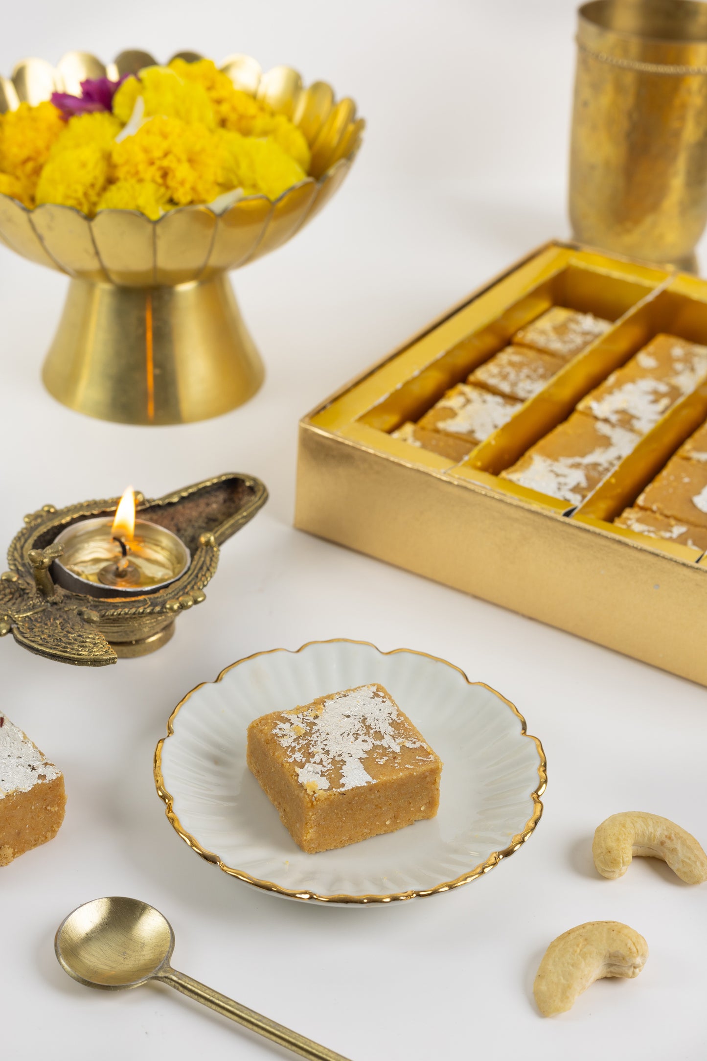 Kaju Kesar Barfi