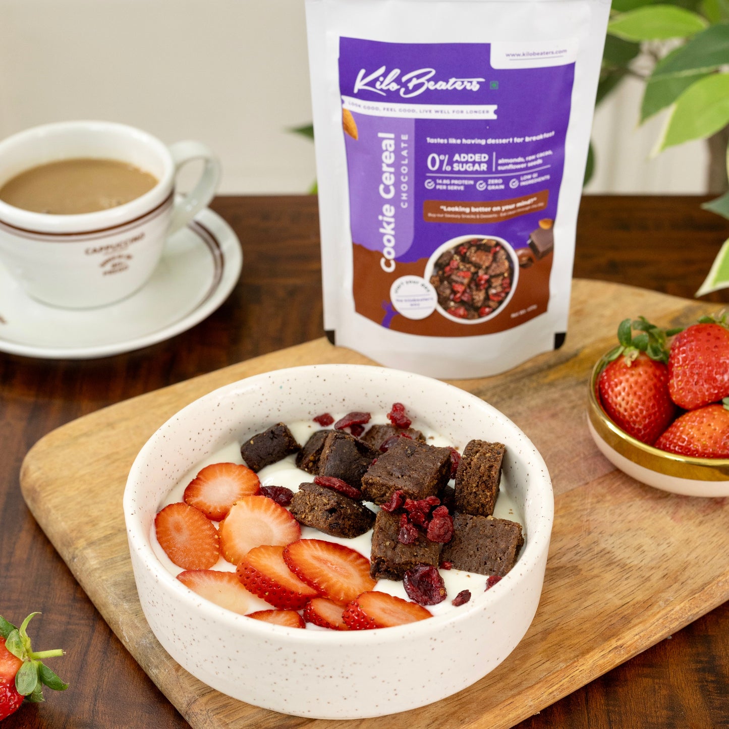 Chocolate Cookie Cereal - High-Protein Breakfast Alternative
