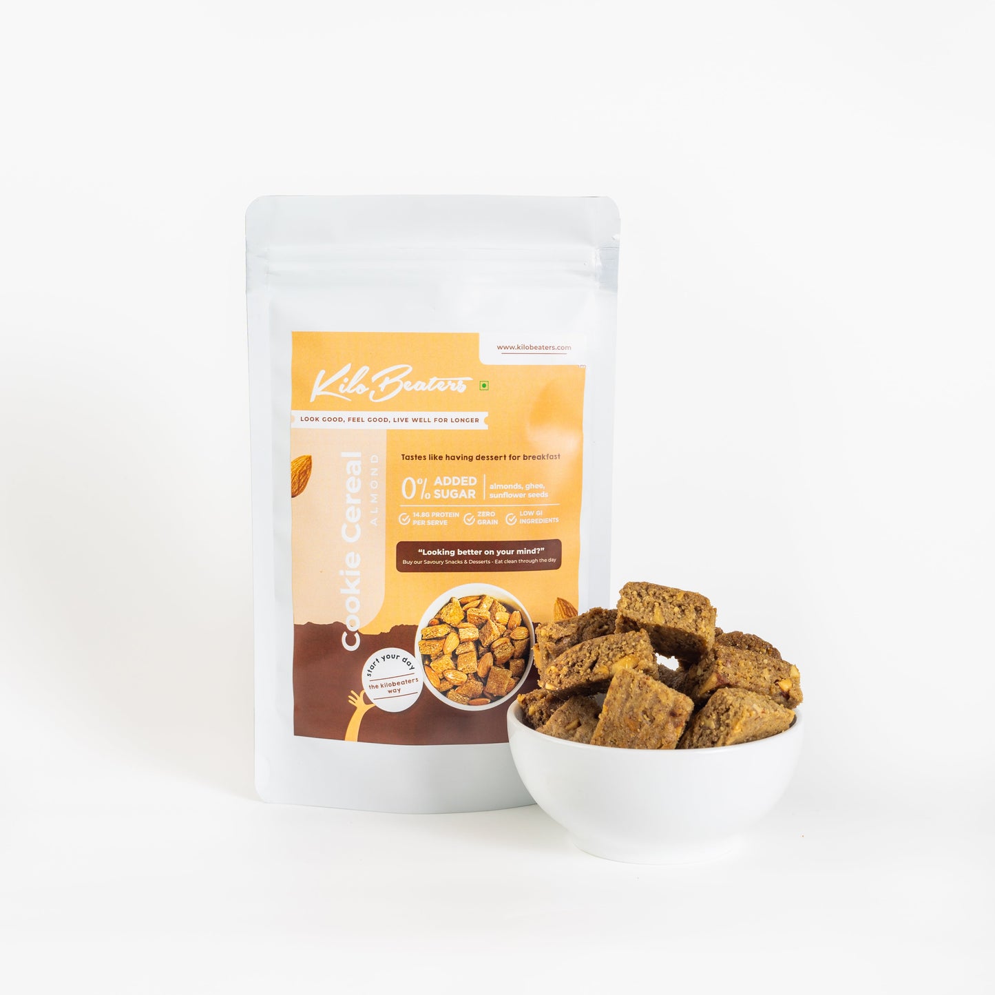 Almond Cookie Cereal - High-Protein Breakfast Alternative