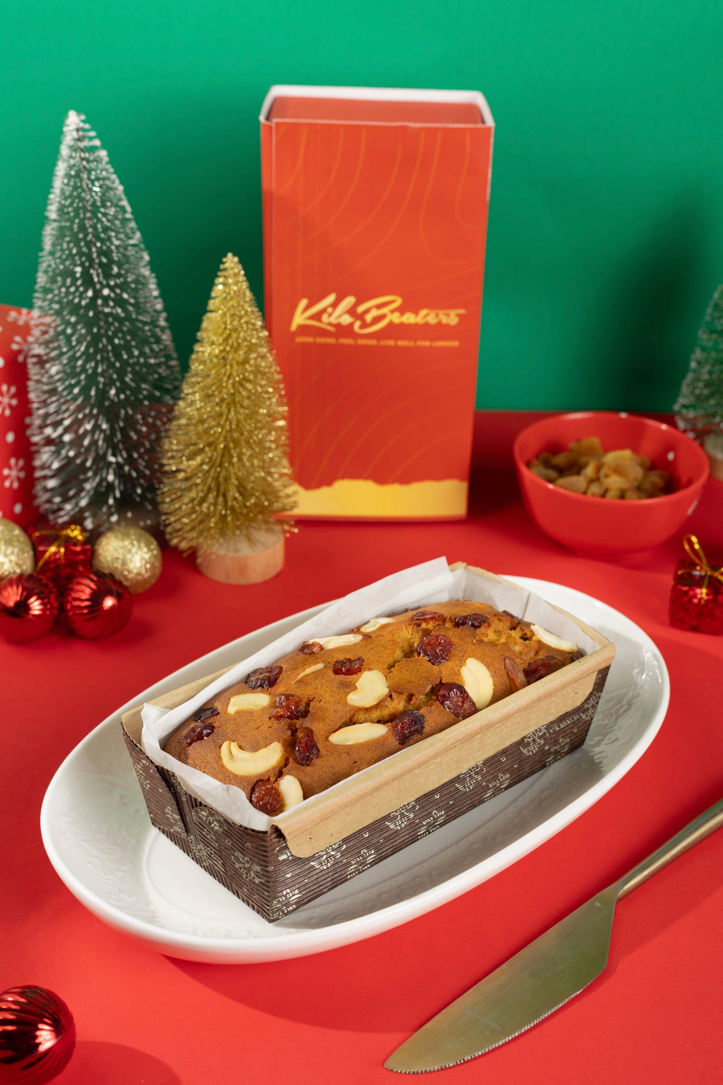 Almond Berry Cake - Christmas Cake