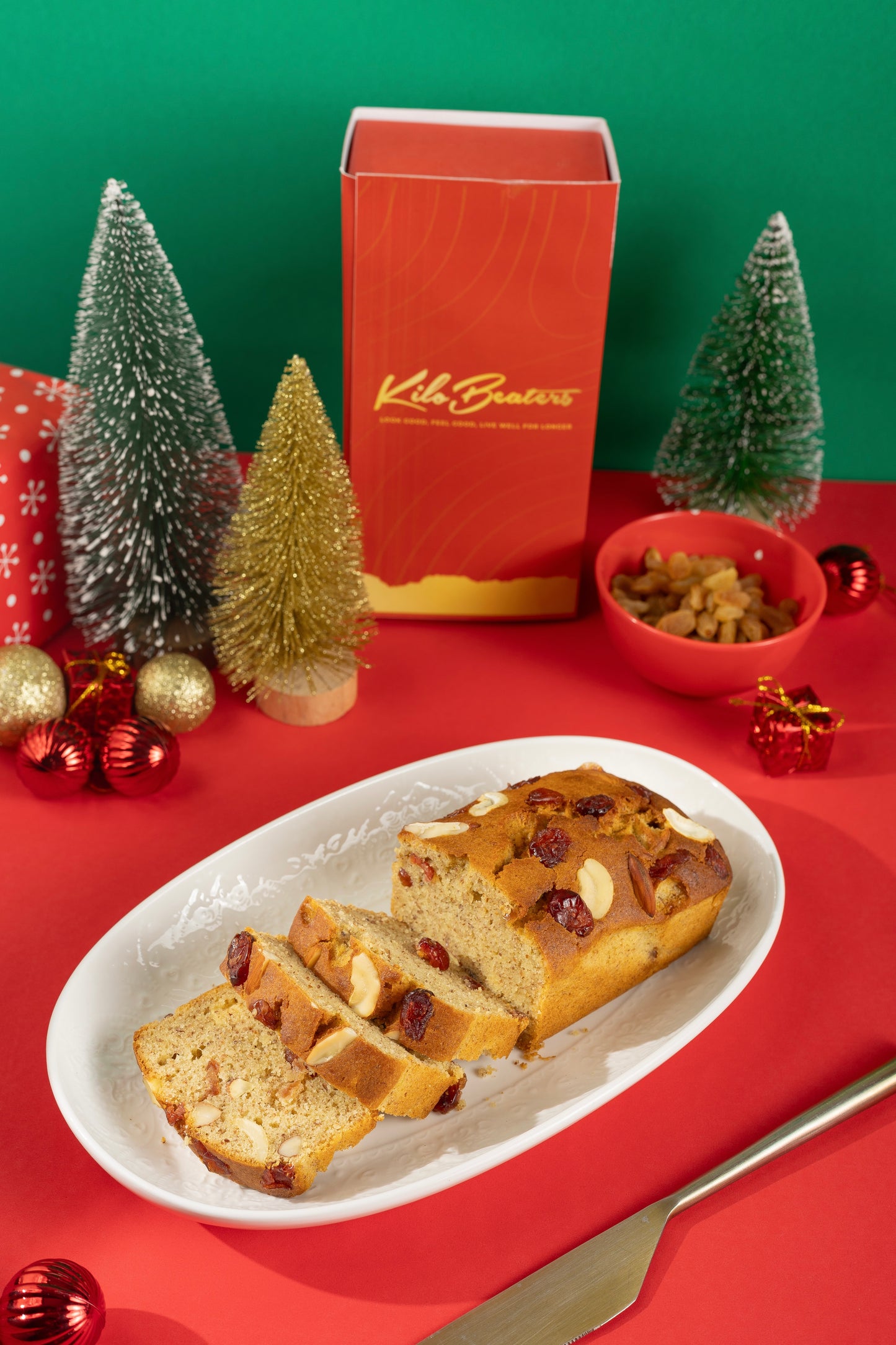 Almond Berry Cake - Christmas Cake