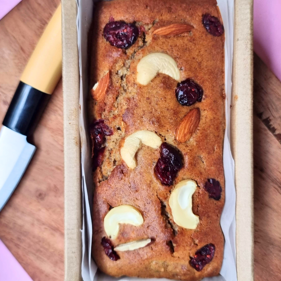 Almond Berry Cake - Christmas Cake