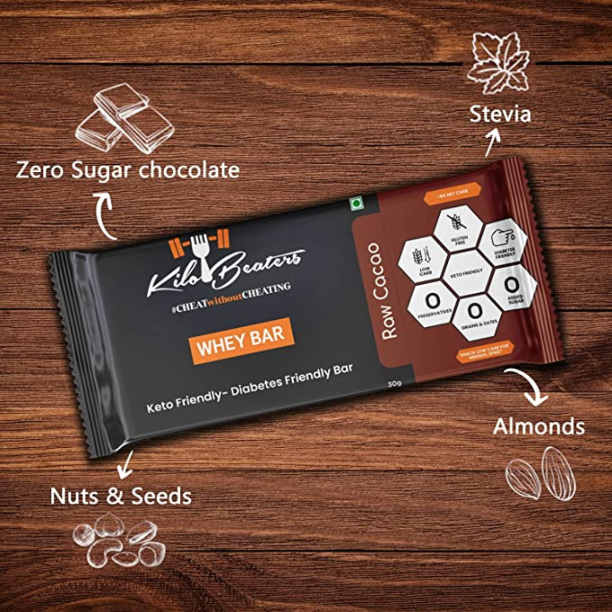 Whey Bars Vanilla Cinnamon