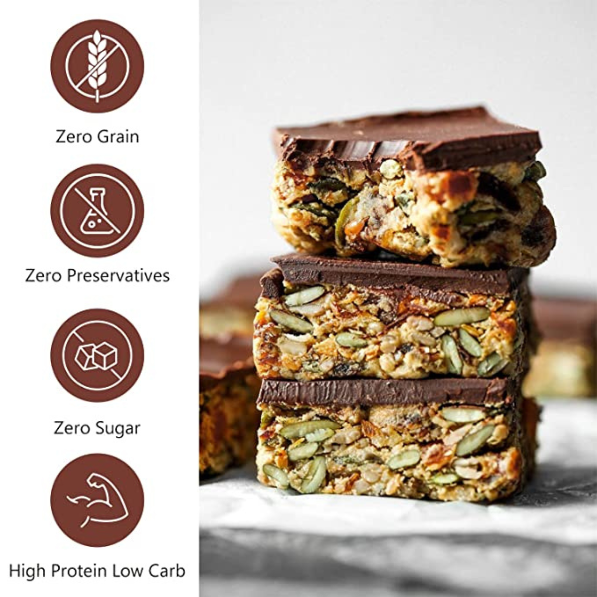 Crunchy Whey Bars