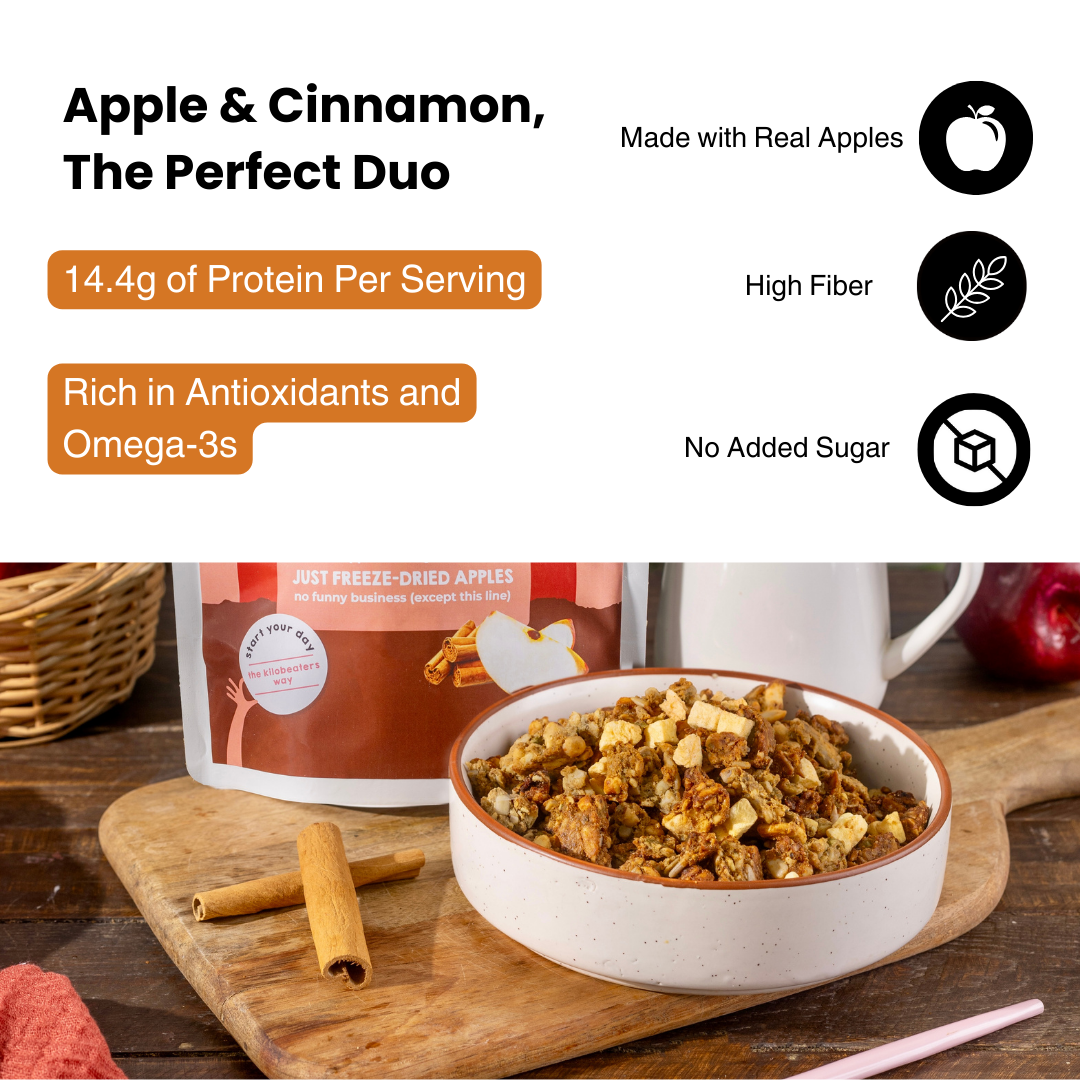 Breakfast Clusters | Apple Cinnamon