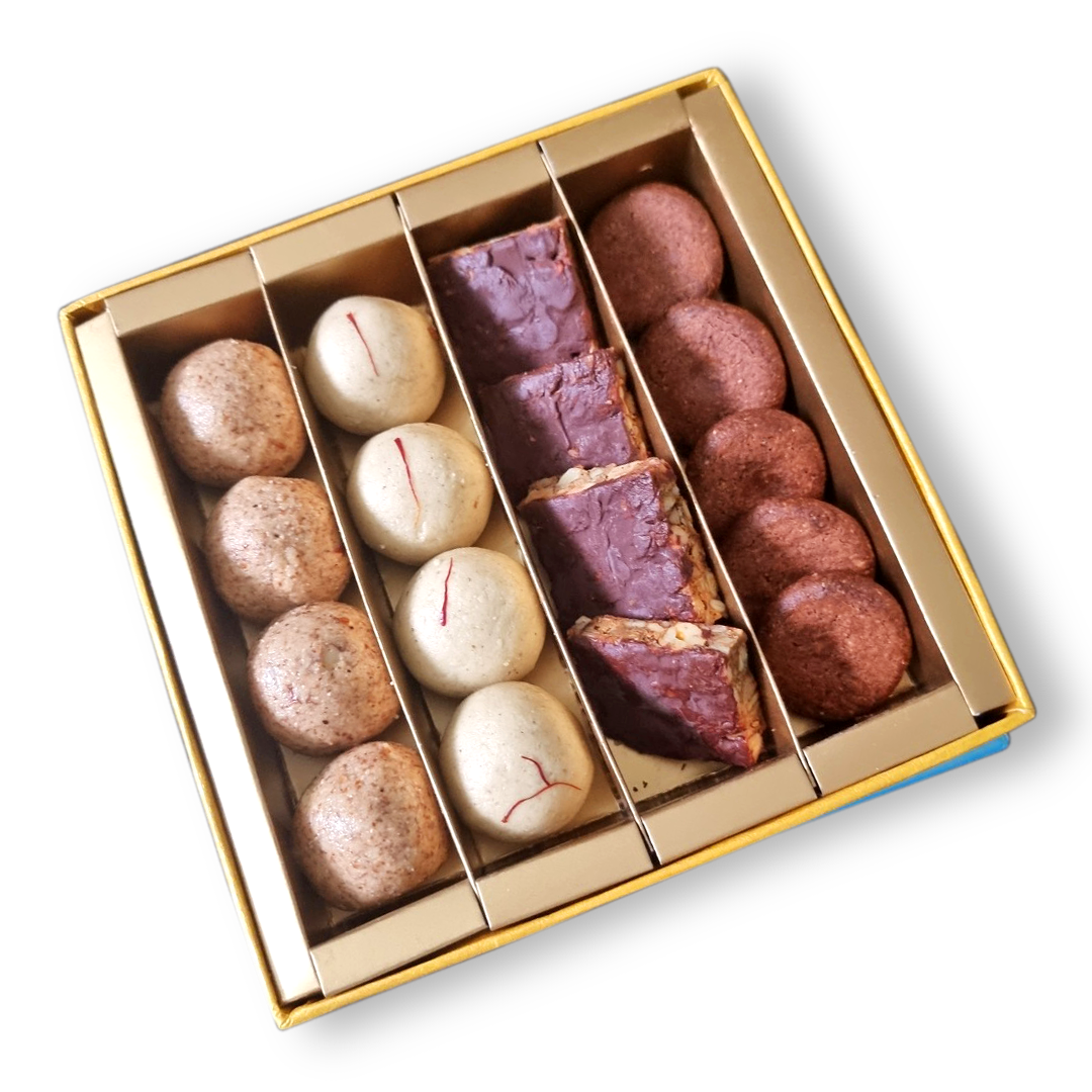 Zero Sugar , Low carb Mithai Box