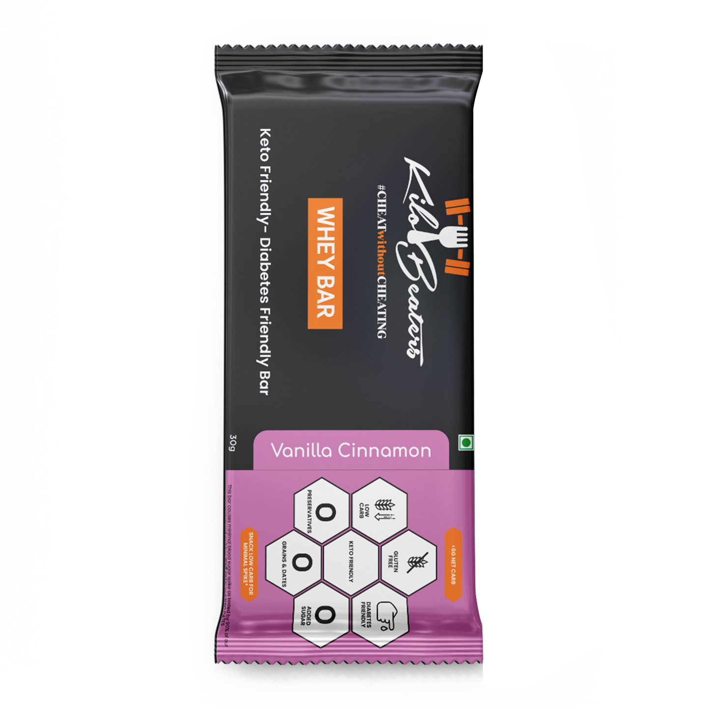Whey Bars Vanilla Cinnamon