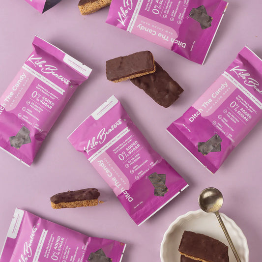 Ditch the Candy | Raw Cacao Bars | High-Protein, No Added Sugar