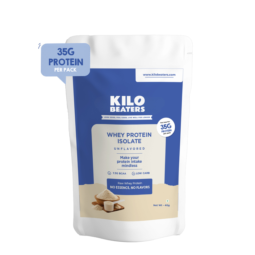 Unflavored Pure Whey Protein Isolate with 35g Protein per pack ...