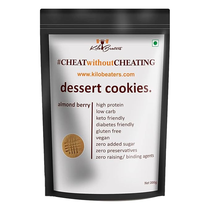 Dessert Cookies | Almond Berry | High-Protein, No Added Sugar