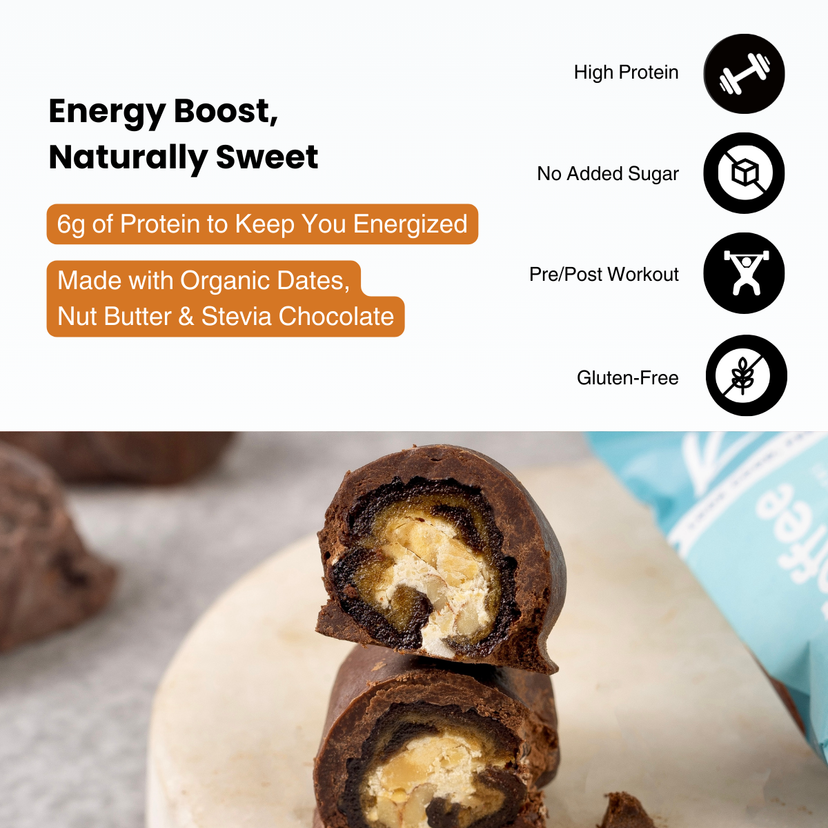 Date Toffee | Zero Sugar | Pre-Workout Energy