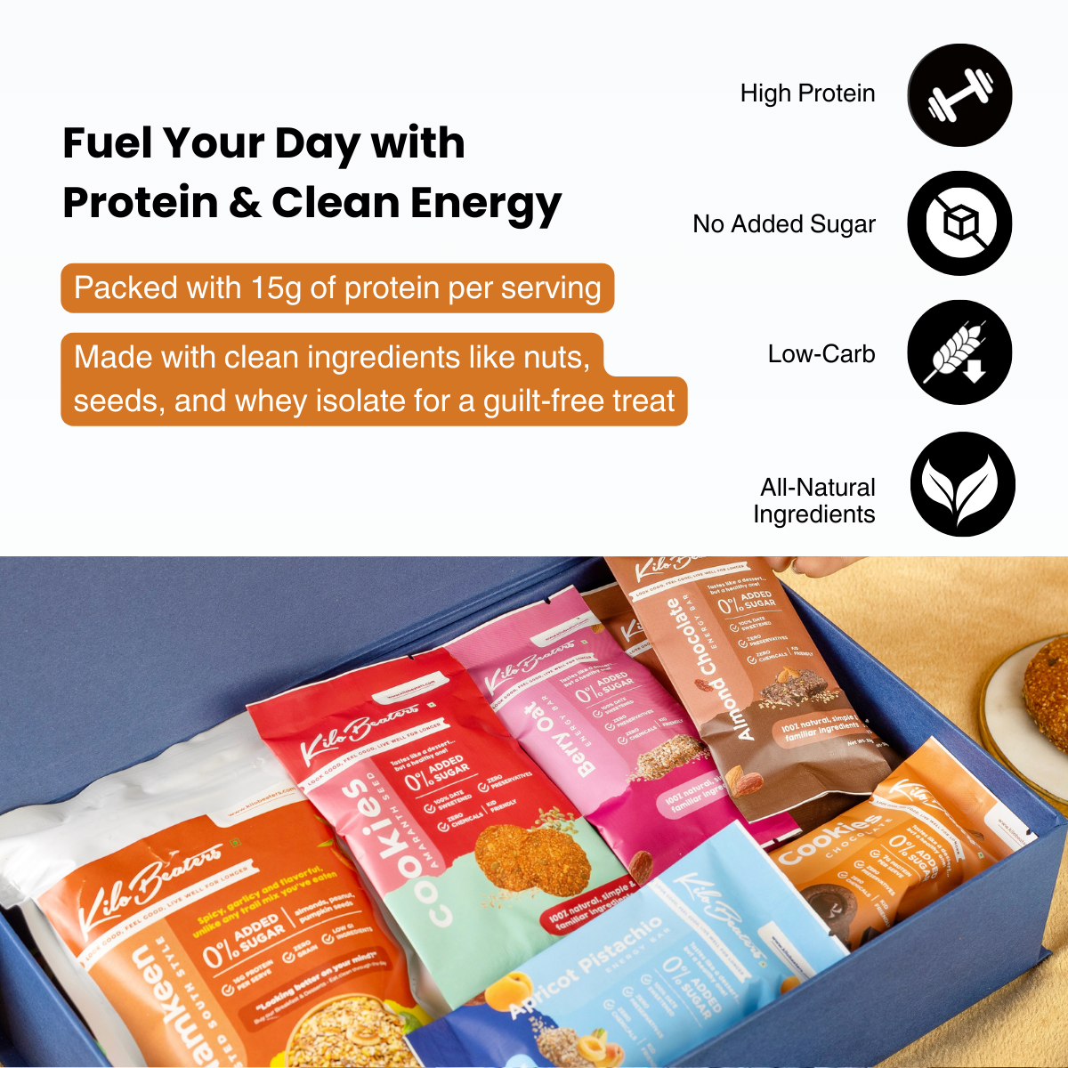 Fuel for Success Box | Zero Sugar | Low Carb | Fitness Gift Pack