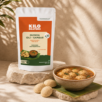 Quinoa Idli Sambar
