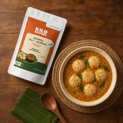 Quinoa Idli Sambar