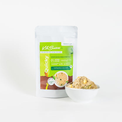 Quicky - An instant high protein meal (Vegan)