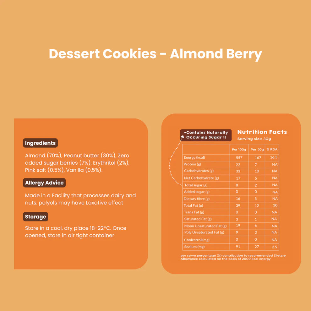 Cookie Combo | Chocolate & Almond Berry