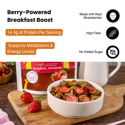 Breakfast Clusters | Strawberry