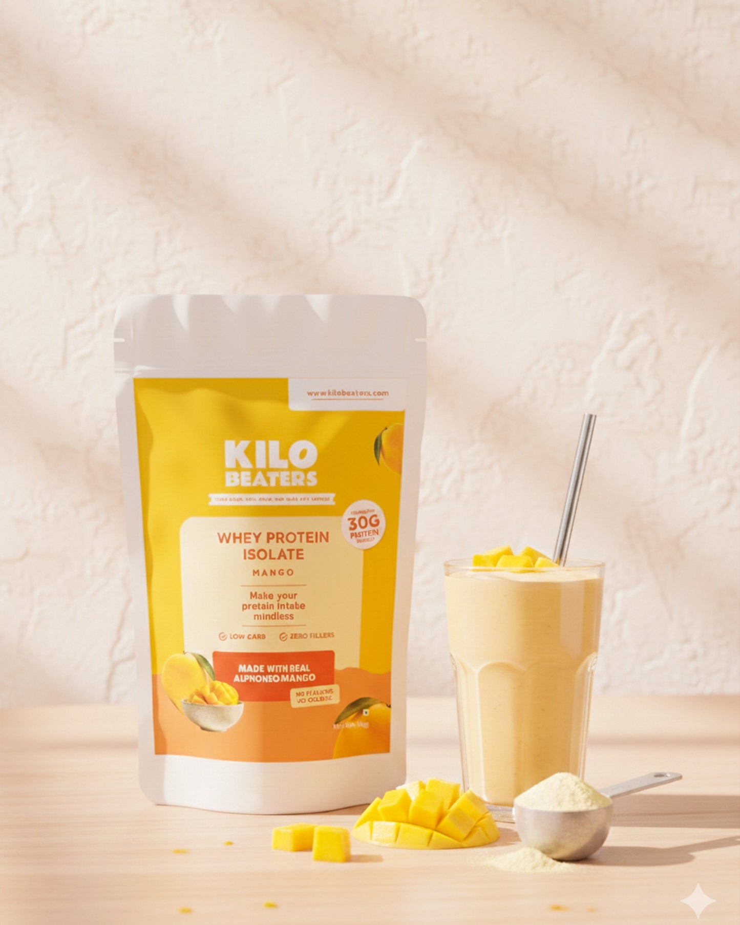 Alphonso Mango Whey Protein Isolate