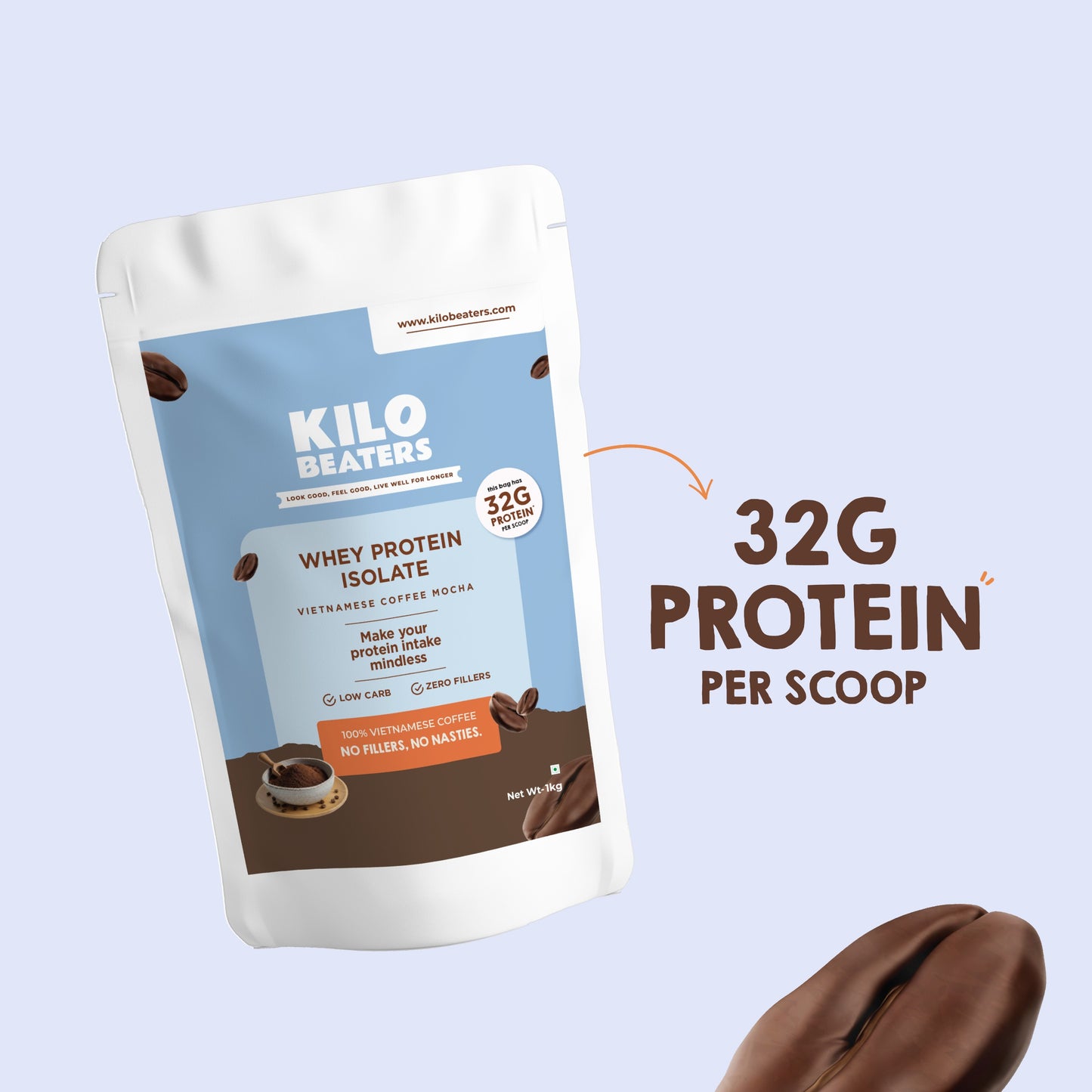 Vietnamese Coffee Mocha Whey Protein Isolate