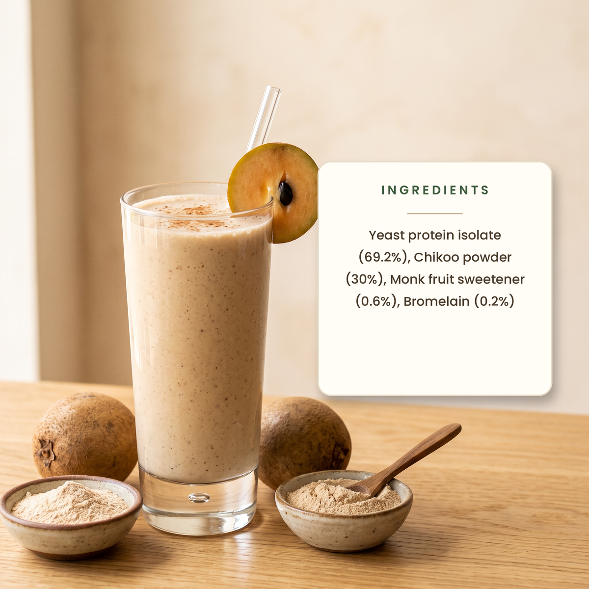 Yeast Protein Isolate | Chikoo