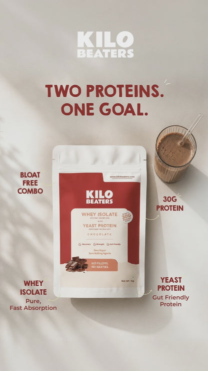 Whey Isolate + Yeast Protein | Chocolate
