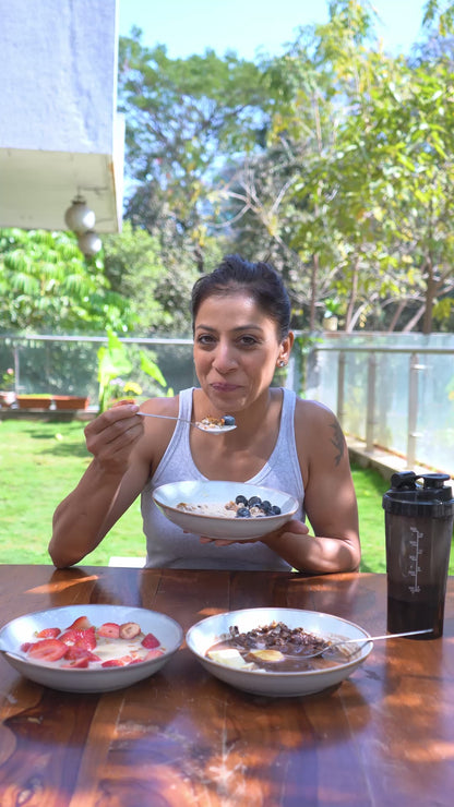 Chocolate Whey Isolate & Raw Cacao Cluster Breakfast Combo | 50g Protein | Zero Sugar