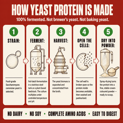 Fermented Yeast Protein | Apple Cinnamon