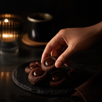 Kilobeaters Dessert Cookies — Chocolate | 7g Protein, 0% Added Sugar | Gluten-Free, Vegan